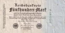 Germania 100 Mark - 07/07/1922 - 7 digits with letter