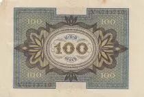 Germania 100 Mark - Bamberg horseman - 7 digit - 1920 - Serial V - P.69a