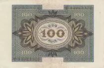 Germania 100 Mark - Bamberg horseman - 8 digit - 1920 - Serial P - P.69b