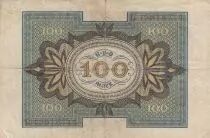 Germania 100 Mark - Bamberg horseman - 8 digit - 1920 - Serial P - P.69b