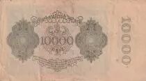 Germania 10000 mark - Portrait by Albrecht D&uuml;rer - Reichsbanknote - Serial B - 1922