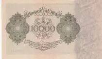 Germania 10000 Mark - Portrait of man by Durer - 1922 - Serial F