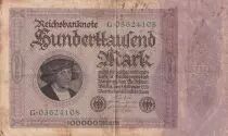 Germania 100000 Mark Gisze - 1923 - Serial G.03