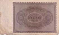 Germania 100000 Mark Gisze - 1923 - Serial Q.01
