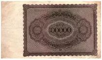 Germania 100000 Mark Gisze - 1923 - XF - P.83c