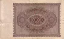 Germania 100000 Mark Merchant Gisze