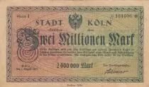 Germania 2 000 000 mark - City of Langquaid - Serial 1 - 1923
