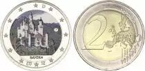 Germania 2 Euros - Bayern - Colorised - F (Stuttgart) - 2012
