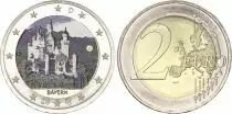 Germania 2 Euros - Bayern - Colorised - K (Karlsruhe) - 2012
