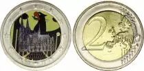 Germania 2 Euros - Cologne Cathedral - Colorised - A Berlin - 2011