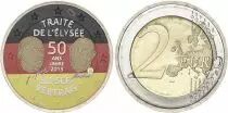 Germania 2 Euros - Elys&eacute;e Treaty - Colorised - A (Berlin) - 2013