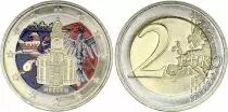 Germania 2 Euros - Hessen - Colorised - D (Munchen) - 2015