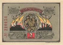 Germania 2 Mark - Bielschowitz - 1921 - Notgeld