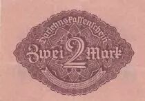 Germania 2 Mark - Darlehens-Kassenschein - 15-09-1922 - Pink paper
