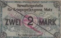 Germania 2 Mark - Metz - 1917