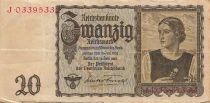 Germania 20 Mark - Reichsbanknote - 1939 - P.185