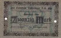 Germania 20 Mark - Weisswasser - 12-11-1918 - cancelled