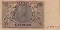 Germania 20 Reichsmark - Werner Von Siemens - 1929 - Serial C