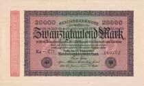 Germania 20000 Mark - 1923 - Serial Ka-CD