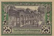Germania 25 Pfennig - Berneck - Notgeld - 1921