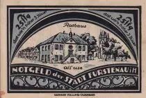 Germania 25 Pfennig - Furstenau - Notgeld - 1921