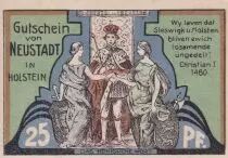 Germania 25 Pfennig - Neustadt i. Holstein - Notgeld - 1921
