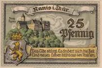 Germania 25 Pfennig - Ranis - Notgeld - 1920