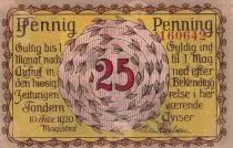 Germania 25 Pfennig - Tondern - Notgeld - 1920