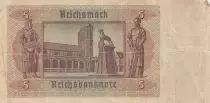 Germania 5 Mark - Lion\'s monument - Serial T - 1942 - P.186a
