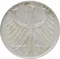 Germania 5 Mark Imperial Eagle - 1974 D