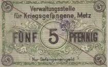 Germania 5 Pfennig - Metz - 1917