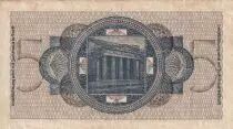 Germania 5 Reichsmark - ND (1940-1945) - Serial O - P.R.138