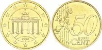 Germania 50 Centimes Euro - 2002 G