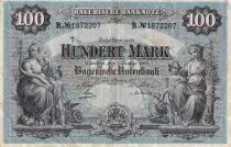 Germania 50 Mark - Bayern - Seated allegorical figures - 01-01-1900 - Serial B - P.S953a