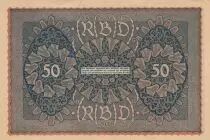 Germania 50 Mark Head of woman - 1919 - Reihe 3 - Various serial
