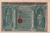 Germania 50 Pfennig - Allstedt - Notgeld - 1921