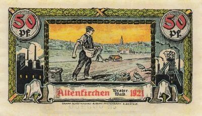 Germania 50 Pfennig - Altenkirchen - 1921 - Notgeld