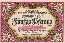Germania 50 Pfennig - Berchtesgaden - Notgeld - 1920