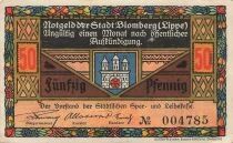 Germania 50 Pfennig - Blomberg - 1921 - Notgeld