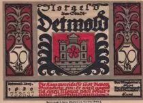Germania 50 Pfennig - Detmold - Notgeld - 1920