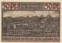 Germania 50 Pfennig - Eifenach - Notgeld - 31-05-1921 - AU