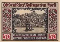 Germania 50 Pfennig - Forst (Lausitz) - Notgeld - 1921