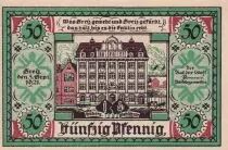 Germania 50 Pfennig - Greiz - Notgeld - 1921