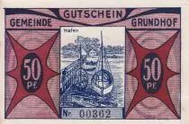 Germania 50 Pfennig - Grundhuf in Angeln - Notgeld - 1921