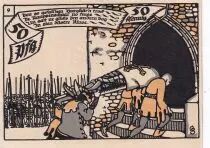 Germania 50 Pfennig - Herne - Notgeld - 1921