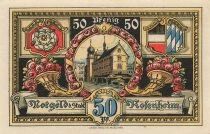 Germania 50 Pfennig - Rosenheim - Notgeld - 1921