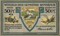 Germania 50 Pfennig - Rossbach - Notgeld