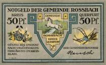 Germania 50 Pfennig - Rossbach - Notgeld