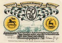 Germania 50 Pfennig - Rossla - Notgeld - 1921