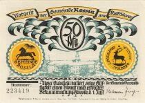 Germania 50 Pfennig - Rossla - Notgeld - 1921